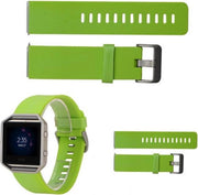 Groen - TPU Siliconen armband voor Fitbit Blaze - Bandje Voor De Fitbit Blaze - Armband / Polsband / Strap Band / Sportband - Maat S (19 cm)