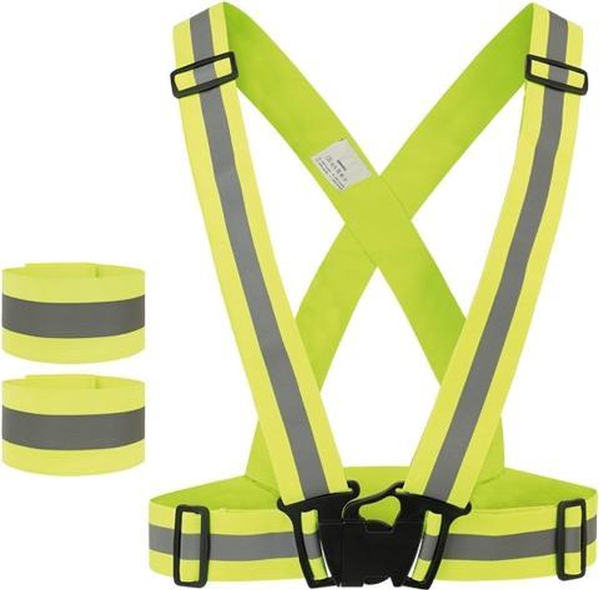 KX150 Korntex Reflecterende Lichaamsriem (Reflective Body Belt) - Geel