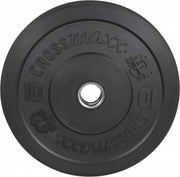 Crossmaxx Bumper Plates - 50mm - per stuk - 10 kilo - Zwart