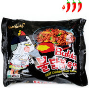 Hot Chicken Ramen Korean Samyang Extremely Spicy Buldak Noodle / Pikante Noedels ( 1x 140g)