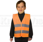 Doodadeals® | Veiligheidshesje kind | Veiligheidsvest kind | Oranje | 2 stuks