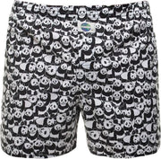 DEAL boxershort panda zwart & wit - M
