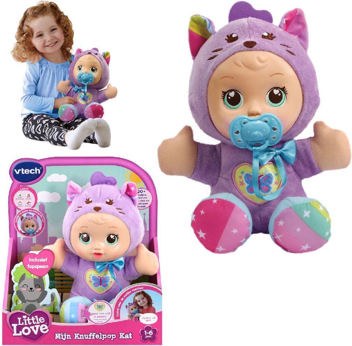 Vtech Little Love  Mijn Knuffelpop Kat