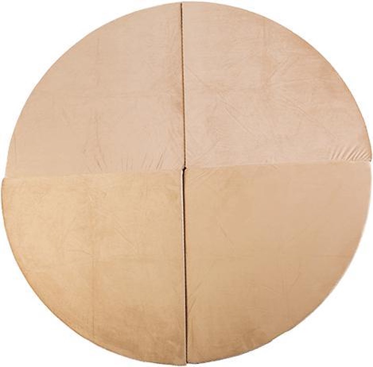 Speelmat - Rond - Goud - Speelmat baby - Speelmat foam - Luxe speelmat