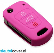 Hyundai SleutelCover - Roze / Silicone sleutelhoesje / beschermhoesje autosleutel