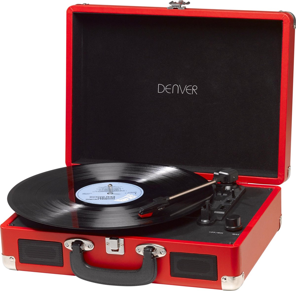 Denver VPL-120 - Platenspeler - Rood