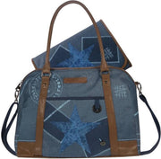Stapelgoed Tougher - Luiertas - Blauw/beige