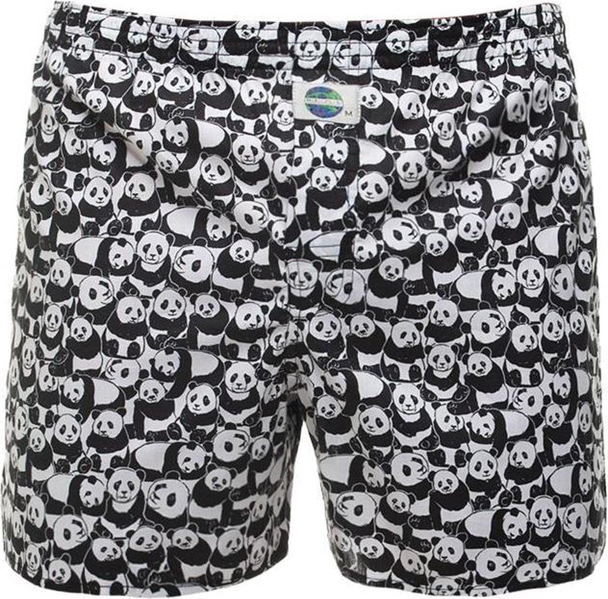 DEAL boxershort panda zwart & wit - L