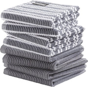 DDDDD combiset vaatdoek basic (4 stuks) + classic (4 stuks) neutral grey