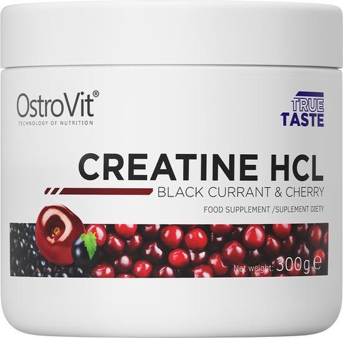 Creatine HCL 300g OstroVit + GRATIS Pill Box + GRATIS Bulk Shaker 700ml