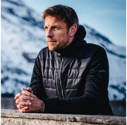 Dare2B Narrative fleece van rekbare stof met rits over de volle lengte en capuchon voor heren