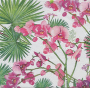 Servetten Orchids & Palms 33 x 33 cm