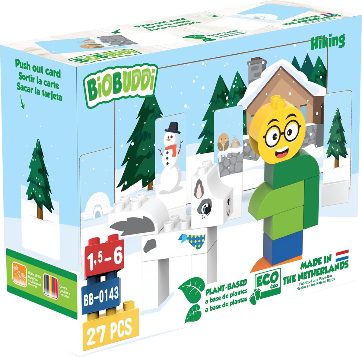 BiOBUDDi Characters Hiking - 27 delig
