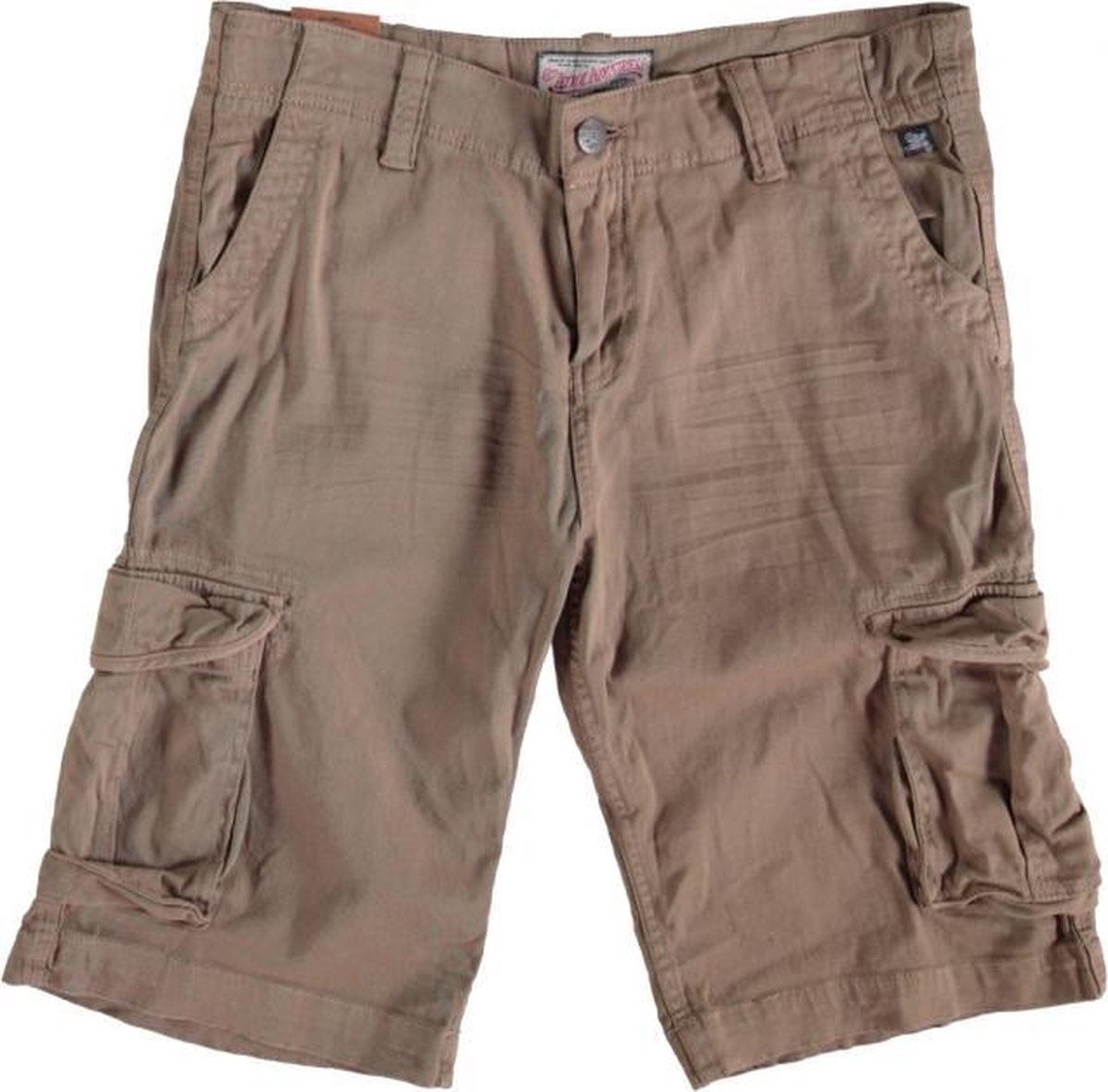 Petrol short dark tobacco valt ruim - Maat L