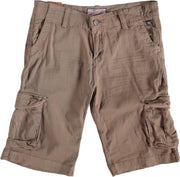 Petrol short dark tobacco valt ruim - Maat L