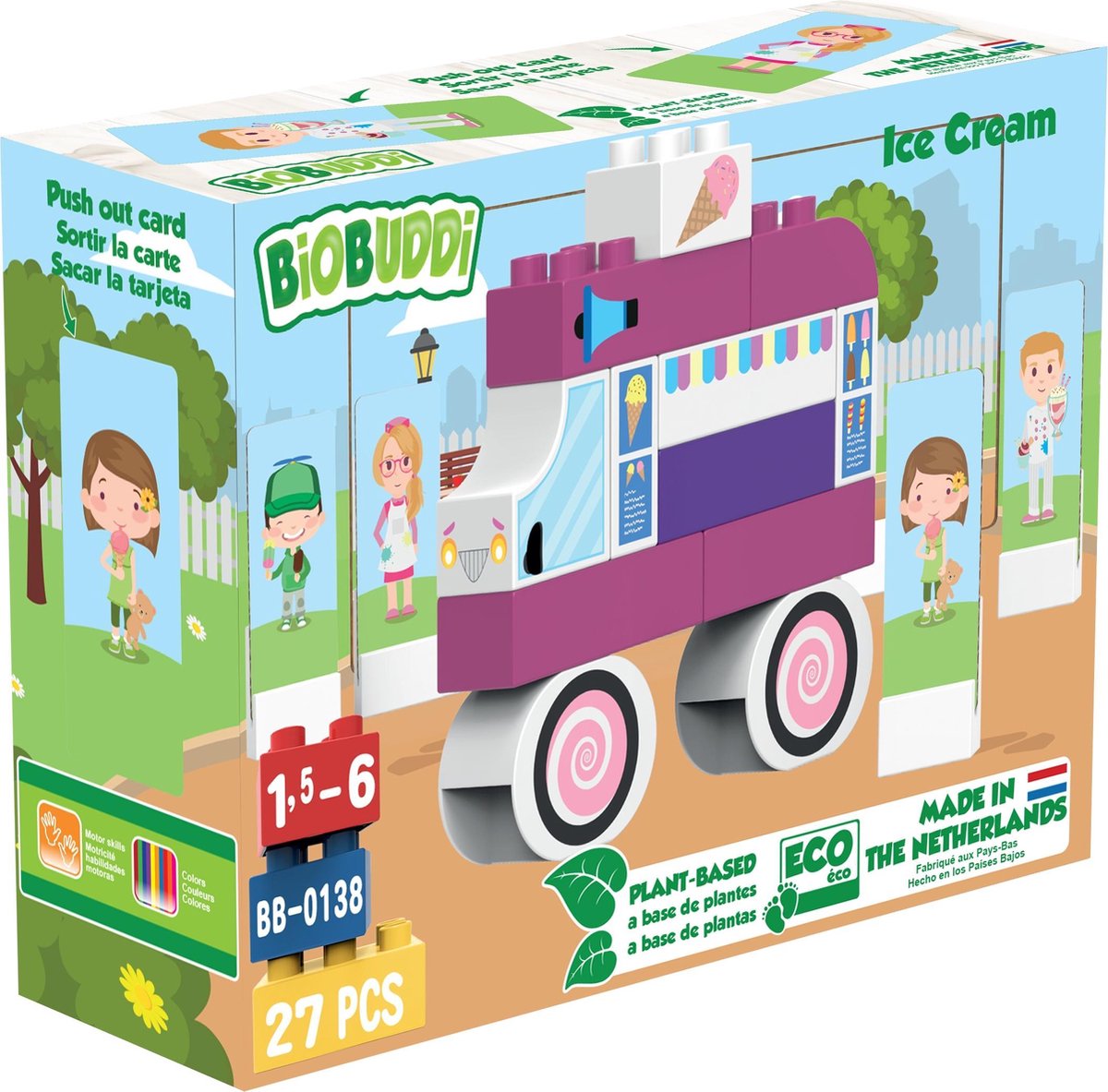 BiOBUDDi City Life Ice cream - 27 delig