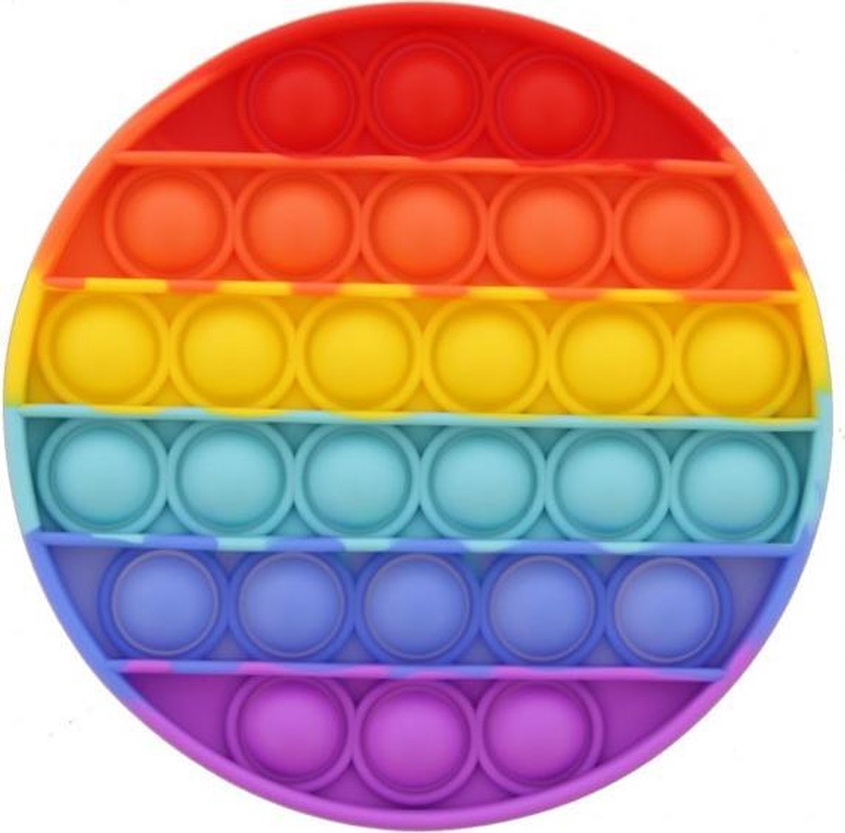 Pop it - Fidget toy - Regenboog