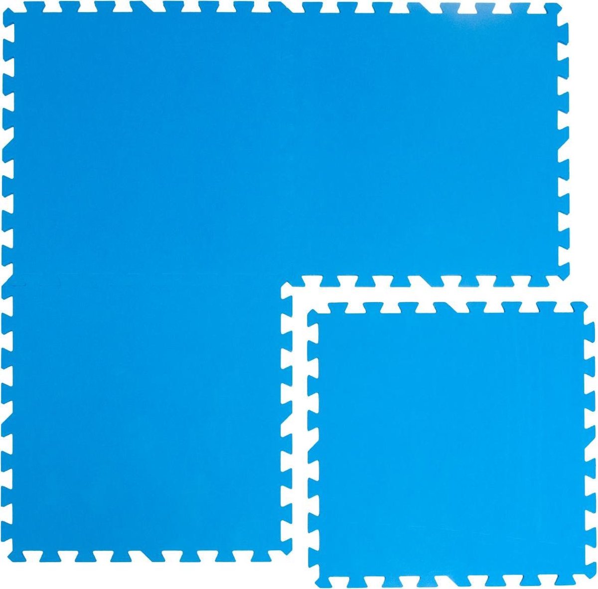 Zwembadvloerbeschermingsmat blauw