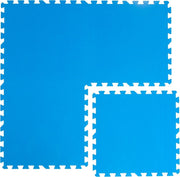 Zwembadvloerbeschermingsmat blauw