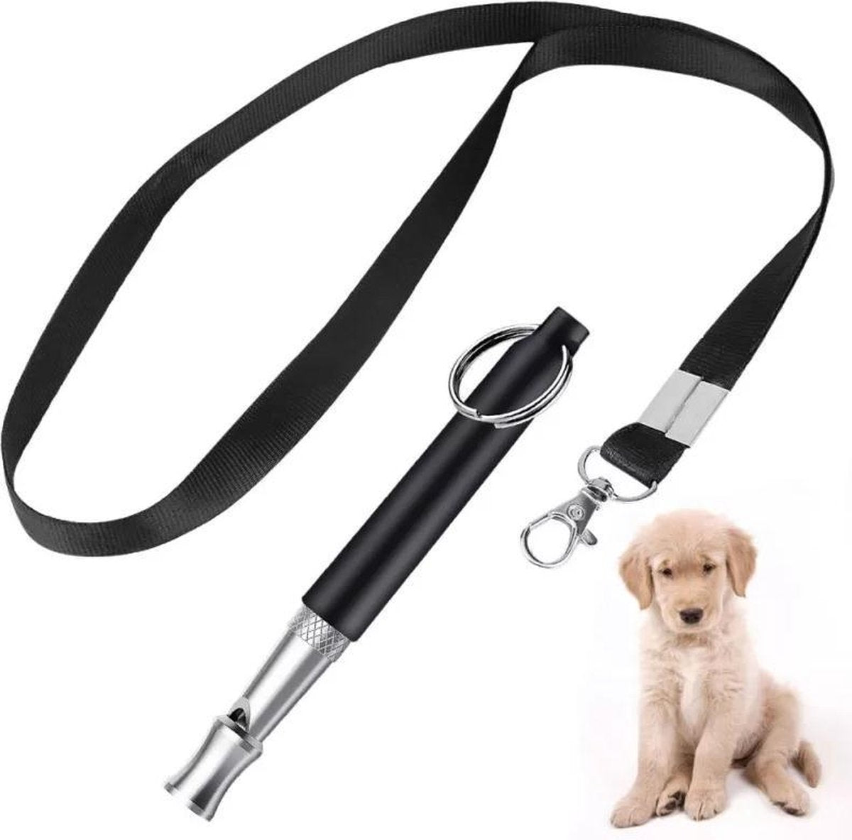 LOUZIR Ultrasoon Hondenfluitje Met Keycord - Honden Fluit / Fluitje