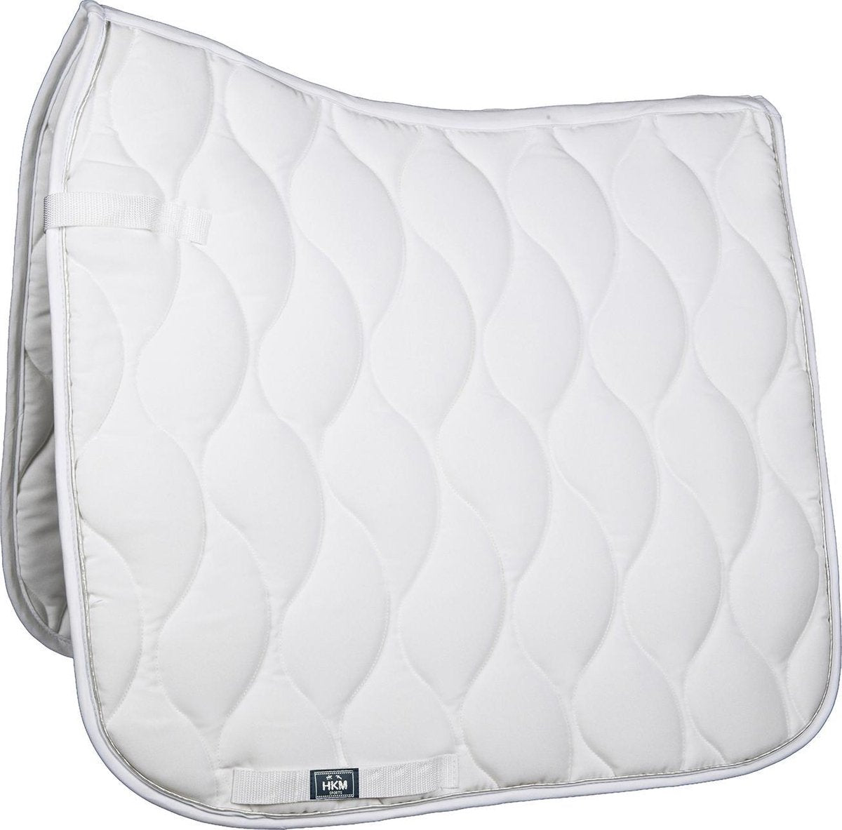 HKM Reitsport Zadeldek -White/White -Full