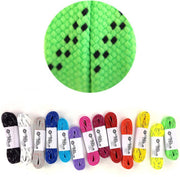 Cádomotus Wax Veters Fluor Groen 160cm | Sportveter voor oa Sportschoenen