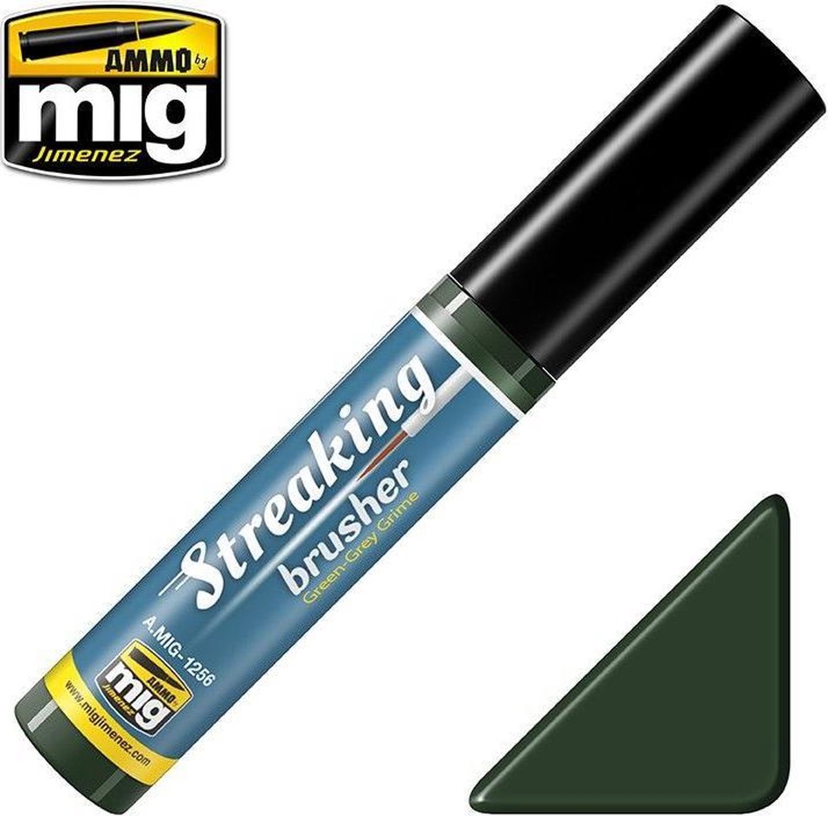 Mig - Streakingbrusher Green-grey Grime (Mig1256)