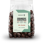 Body & Fit Crunchy Chickpeas - Biologische Knapperige Kikkererwten - Chocolade Smaak - 120 gram (1 zak)