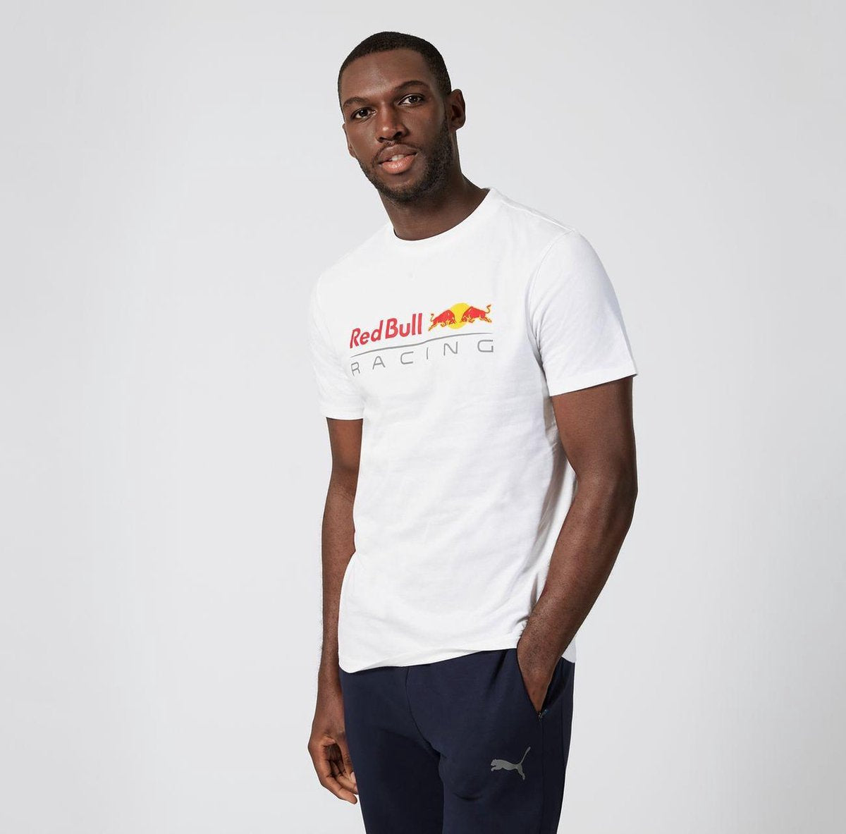 Red Bull Racing Large Logo Tee XL white