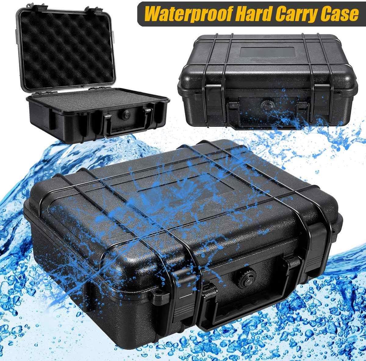 Baymate Waterdichte Harde Draagtas Tas Gereedschapssets Met Spons Opbergdoos Veiligheid Protector Organizer Hardware Toolbox 215x165x95MM