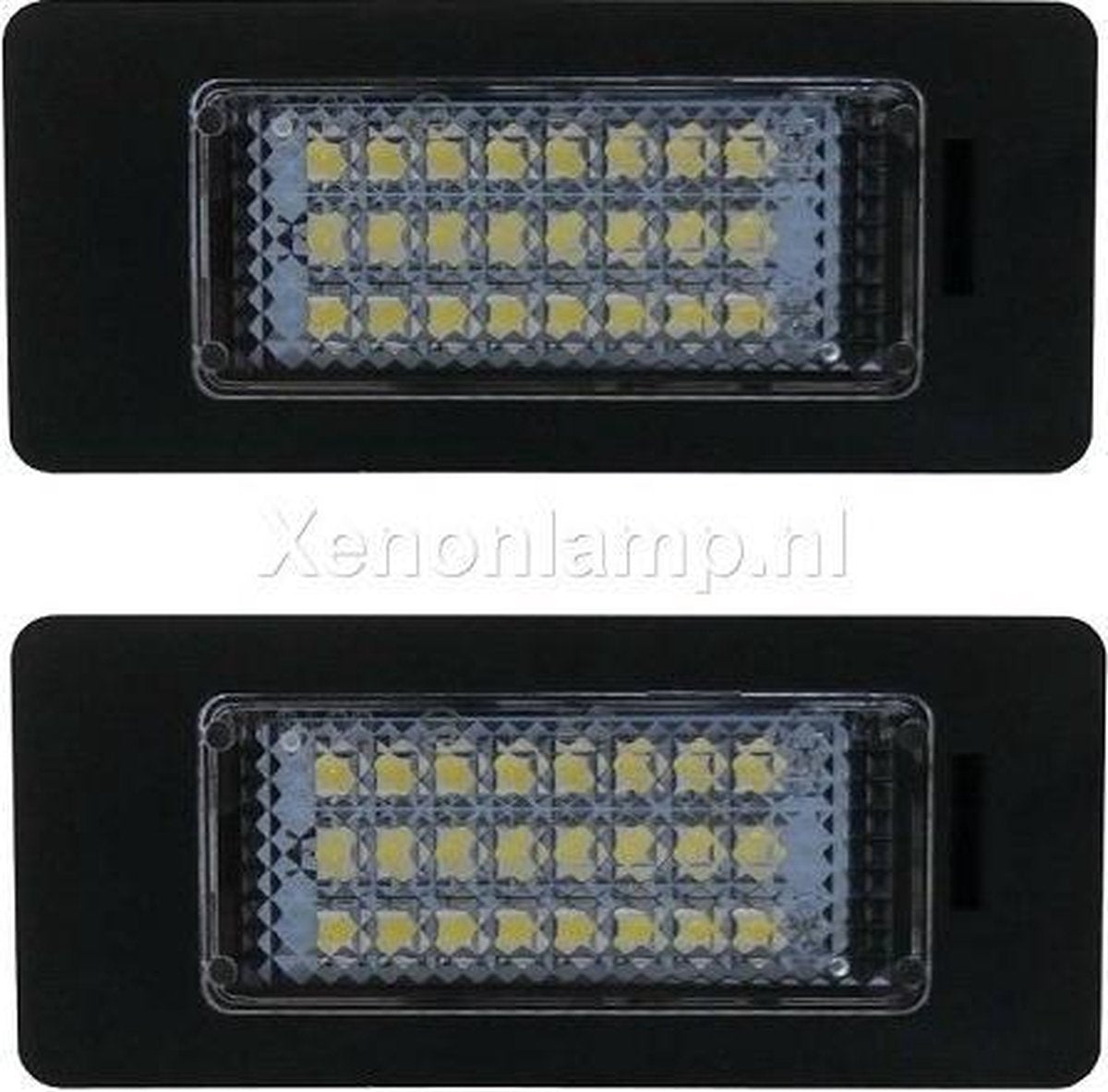 LED kenteken verlichting unit - Wit geschikt voor Audi