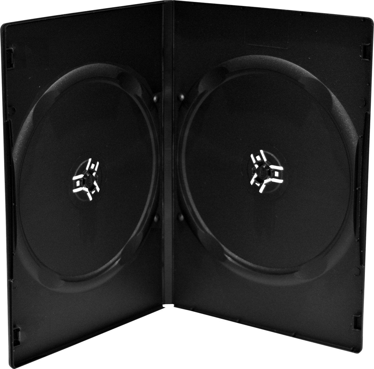 MediaRange DVD doosje 10pcs Double Slim zwart retail