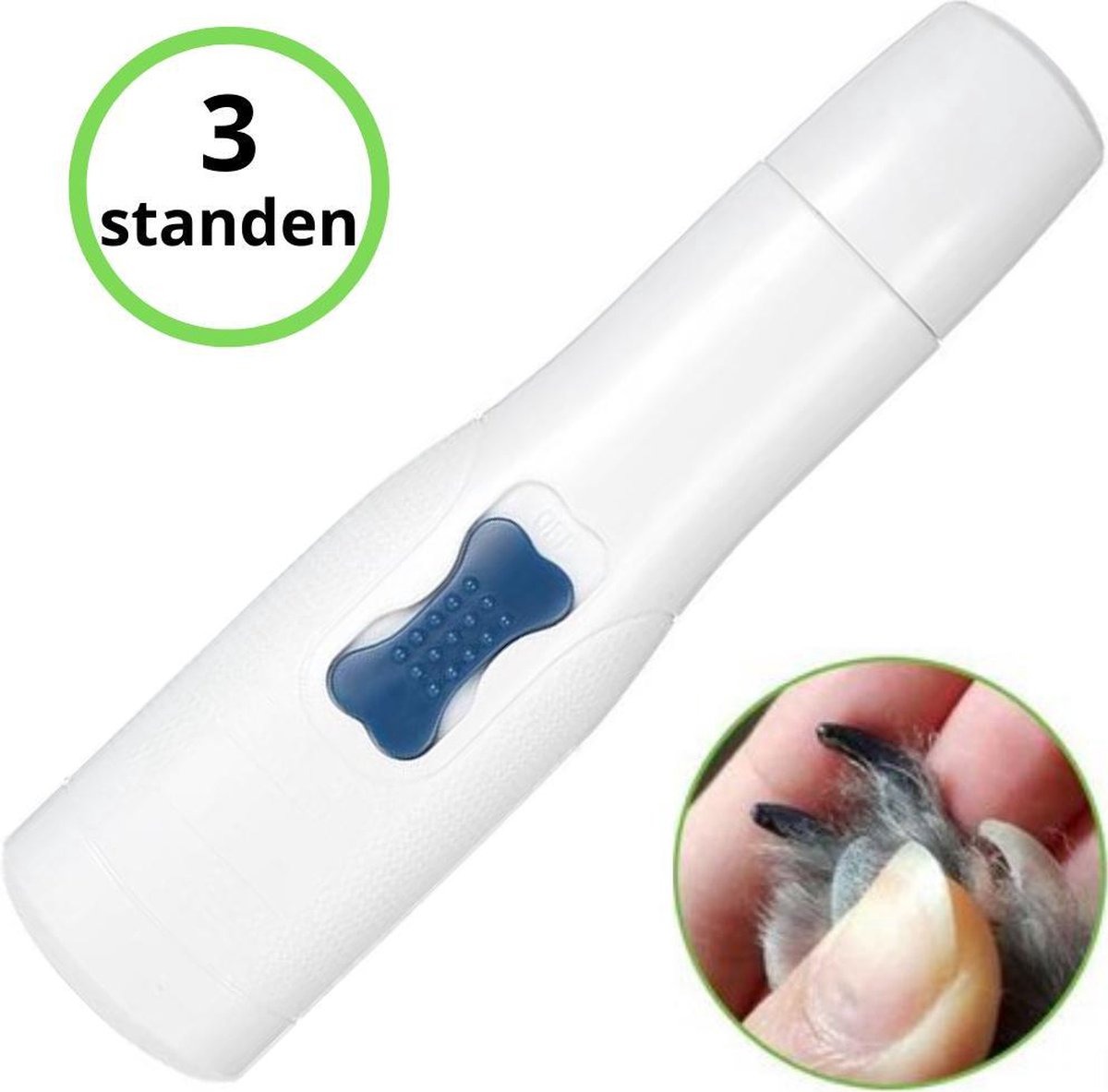 ProPet - Nagelvijl Hond - Nagelknipper Hond - Elektrische nagelvijl - Nagelschaar kat - Nagelknipper dier | Geschikt voor ieder type huisdier - Werkt zonder te veel geluid - Kalmerende Signalen
