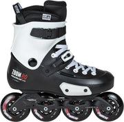 Powerslide Inlineskates Zoom 80 Fiberglas 86a Zwart/wit Maat 37-38