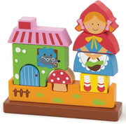 Viga Toys - Blokpuzzel Roodkapje