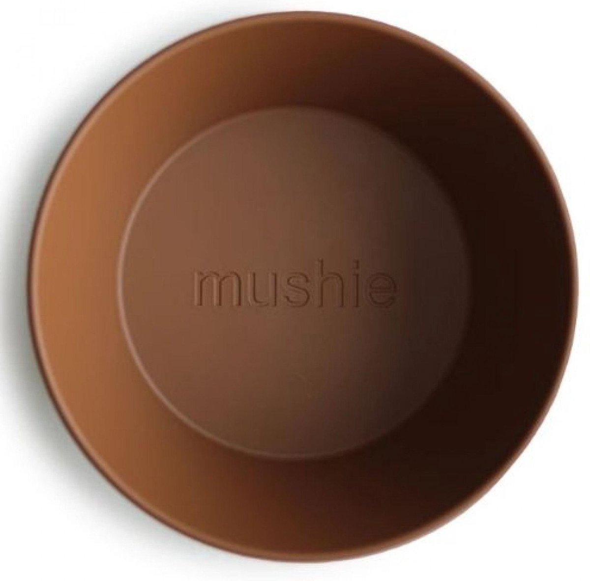 Mushie bakjes - Kleur Caramel - Kinderservies - Mushie kom - Set van 2