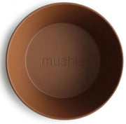 Mushie bakjes - Kleur Caramel - Kinderservies - Mushie kom - Set van 2