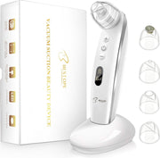 Bestope Blackhead Remover vacuüm | Mee eters verwijderen | Poriënreinigers | Mee eter verwijderaar | 6 Zuigstanden | 4 Opzetstukken
