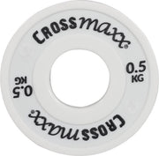 Elite fractional halterschijf 50mm 0.5 kg - wit