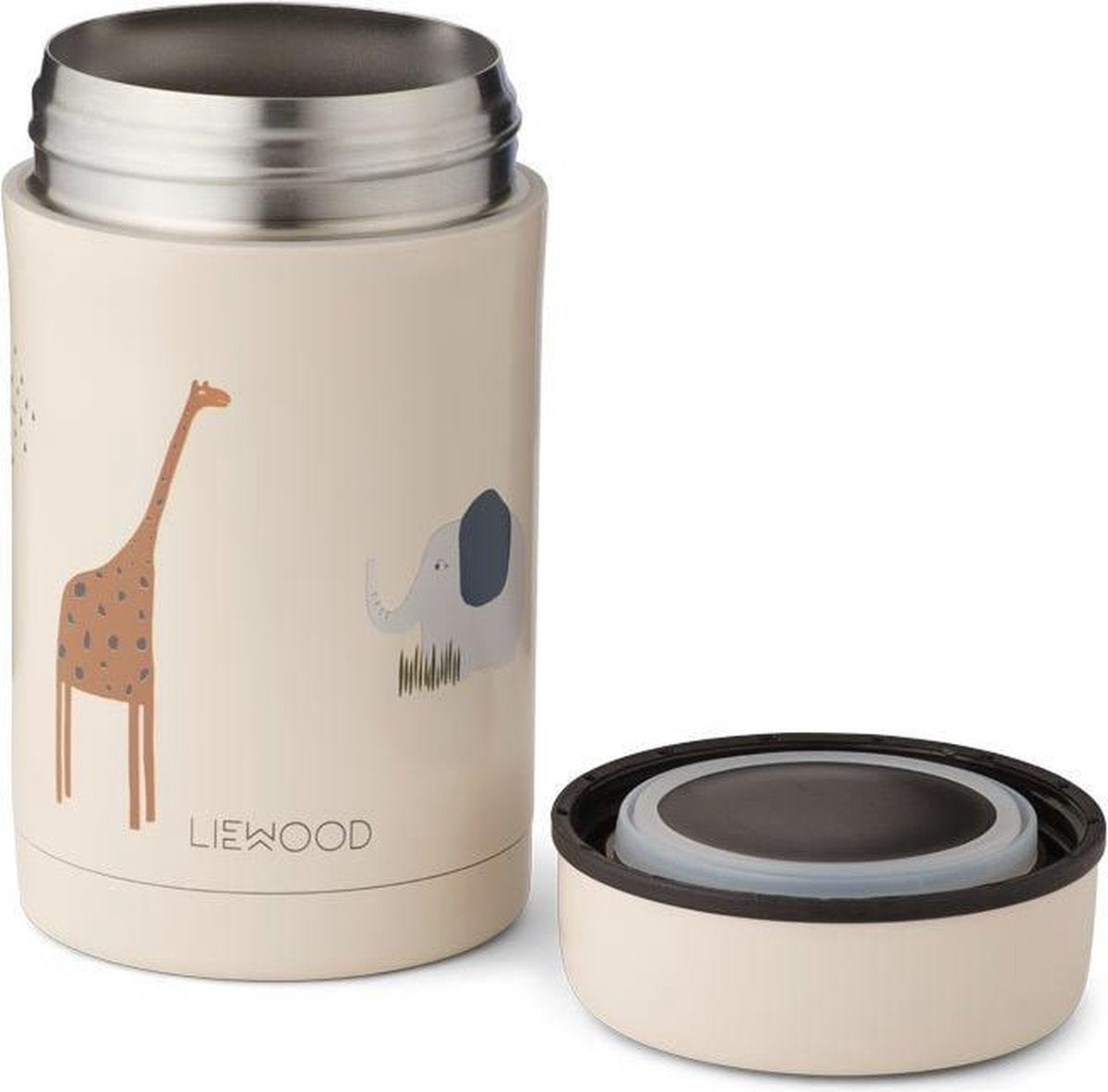 Bernard Voedselbewaar pot 500 ml | Bernard Food Jar Safari Sandy Mix | Liewood