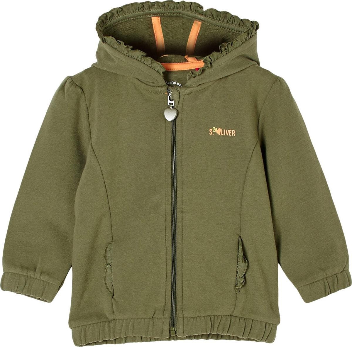 s.Oliver Baby Sweatvest Longsleeve - Maat 50/56