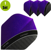Victory Curve Dart Flights - Paars- ()