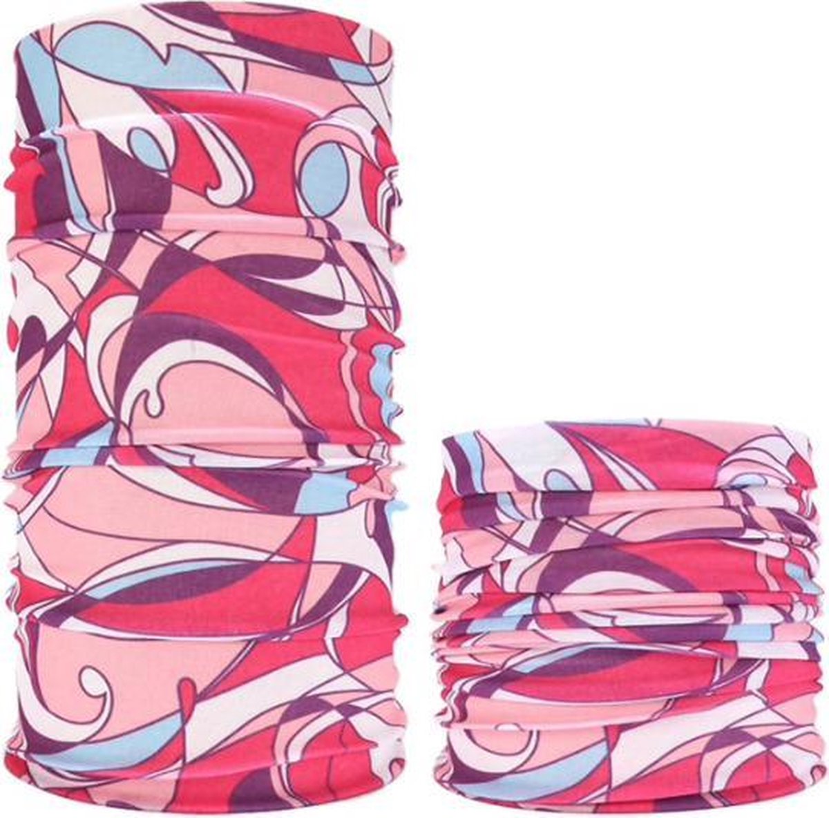 Airsoft – paintball / buitensport gezichtsbedekking Diverse Rose tinten fantasiepatroon (31294)