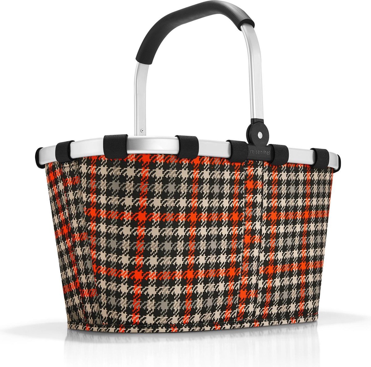 Reisenthel Carrybag Boodschappenmand - Polyester - 22L - Rood/Zwart