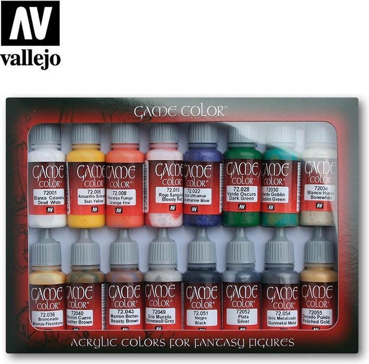 Vallejo Game Color Intro Set 72299