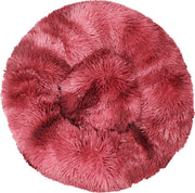 BEESSIES® donut hondenmand/hondenkussen 100 cm - Donker rood tie dye - huisdierbed  hondenbed - hond kussen mand