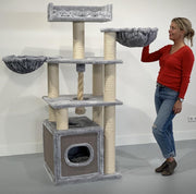 Krabpaal voor grote katten Cat Relax PLUS Licht Grijs van RHRQuality