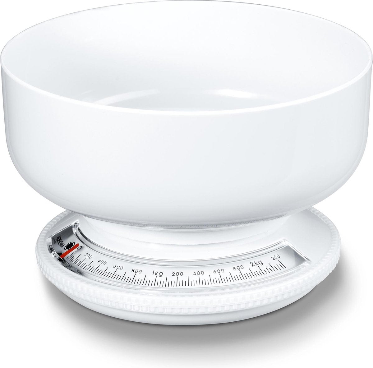 Korona Roy keukenweegschaal - wit - tot 2 kg
