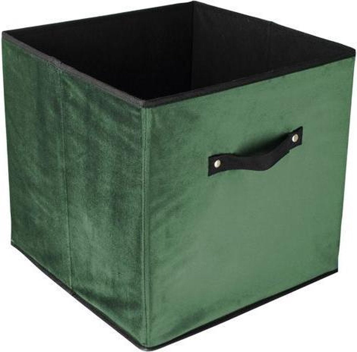 Opvouwbare opbergbox 34x34cm Groen