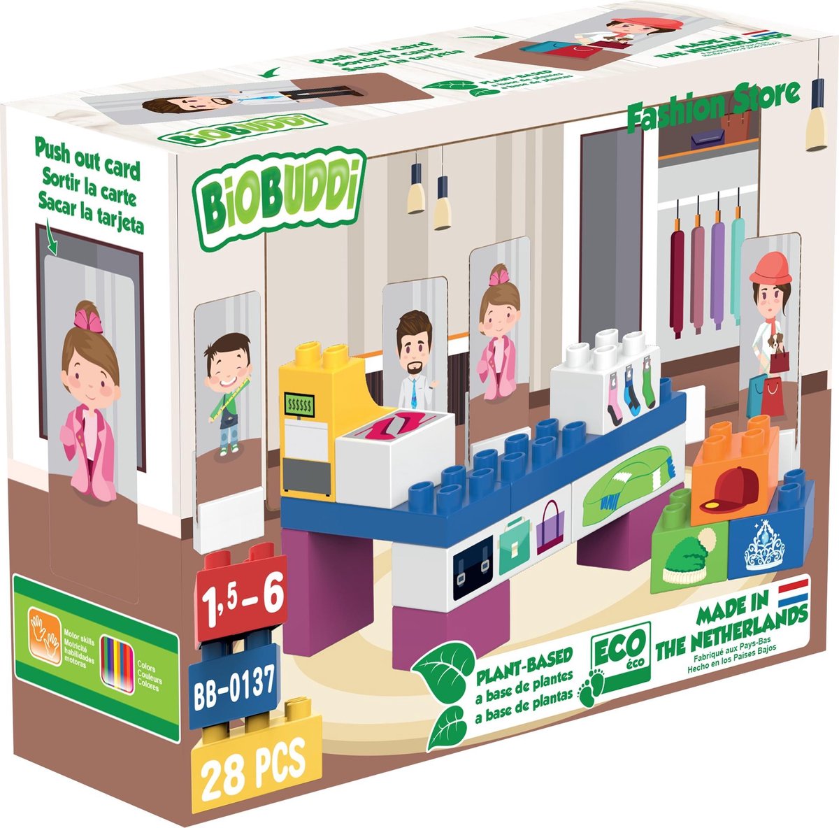 BiOBUDDi City Life Fashion store - 28 delig